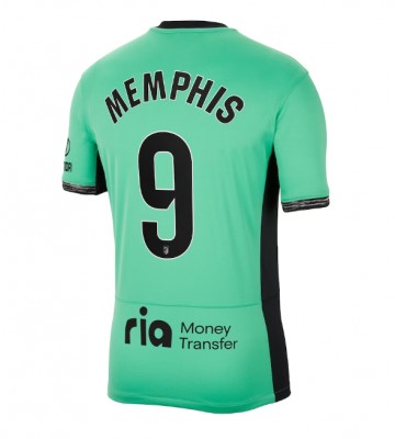 Atletico Madrid Memphis Depay #9 Tredjetröja 2023-24 Kortärmad